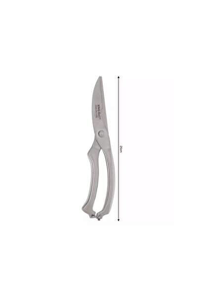 Kinghoff Meat scissors, gray 25.5 cm