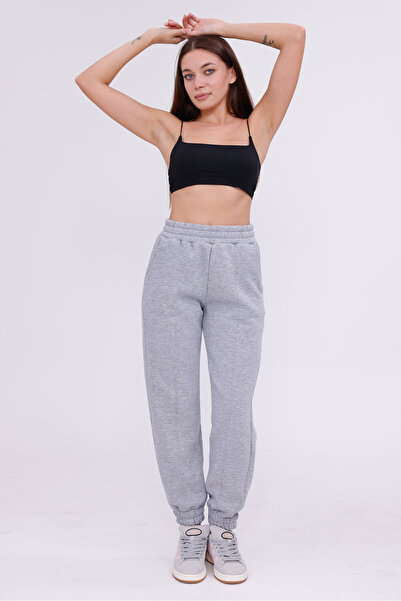 happinice Γυναικείο παντελόνι με ψηλόμεσο 3 νήματα