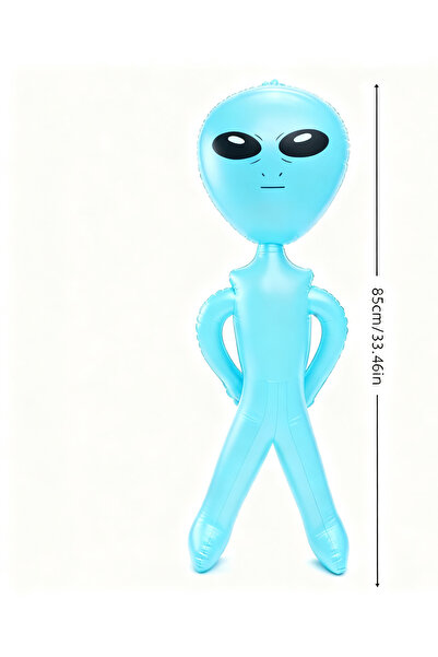 Generic Inflatable Alien Party Decoration - Perfect for Birthdays, Halloween, and Themed Parties