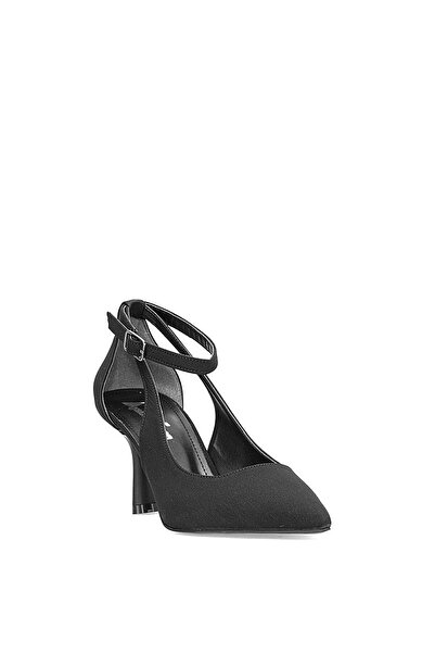 Ayakkabı Fuarı Elit 25Kmst1117Z Women's Classic Heeled Shoes Black