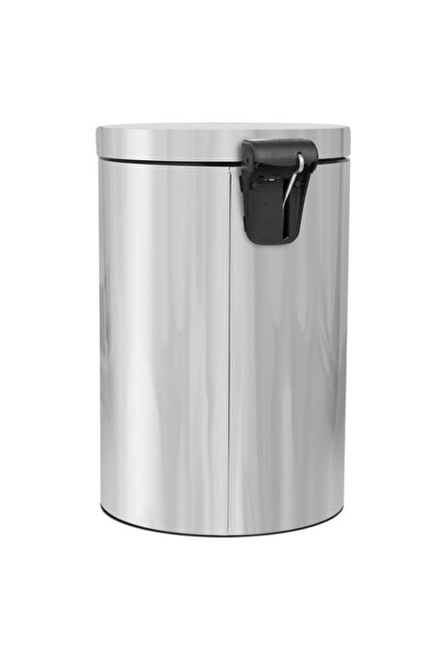 Powerx Pedal bin with silent closing, 12 liter capacity, gray,