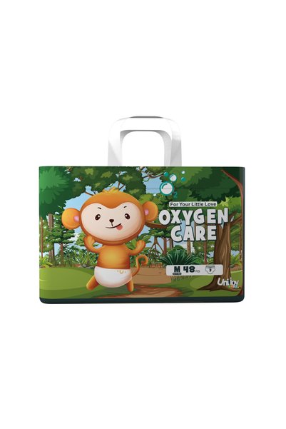 Advanced Health UniJoy Oxygen Care Breathable Pants Regular Size Medium for Weight 6-11 kg Number 3 Quantity 48 Suit