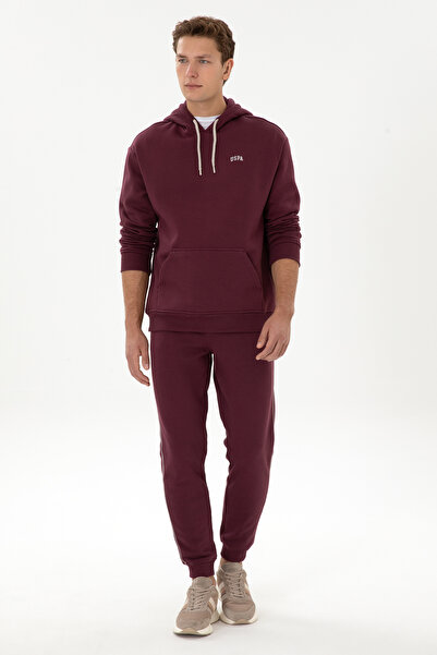 U.S. Polo Assn. Men's Burgundy Sweatpants 50315730-Vr177