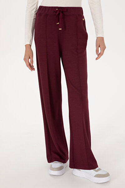 U.S. Polo Assn. Women's Burgundy Sweatpants 50314223-Vr177