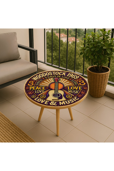 Boyut Minimal ve Şık: El Yapımı 42×42 Sehpa