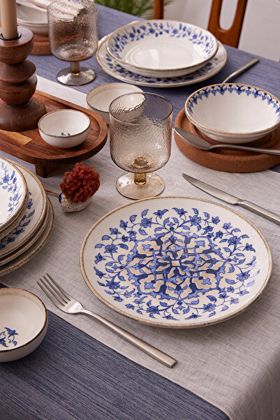 Kütahya Porselen Tile Legacy 18 Parça 6 Kişilik Yemek Takımı