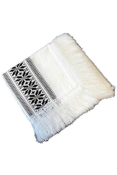 Nicoratex Tablecloth pattern with white fringes 110x110 cm