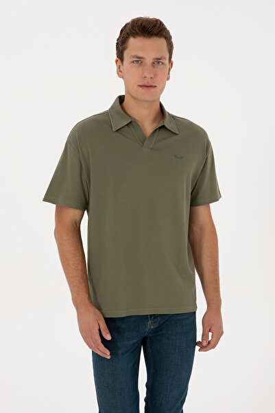 U.S. Polo Assn. Men's Dark Khaki T-Shirt 50324787-Vr111