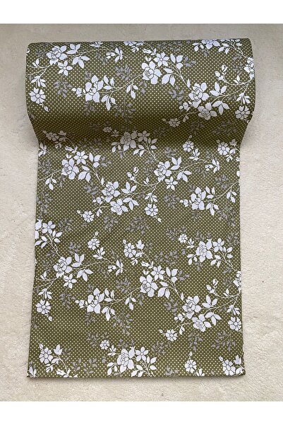 Bonny Home غطاء لحاف من القطن بنسبة 100% من سولينا، مزين بنقشة زهور خضراء، مص...