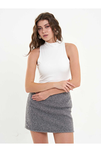 Womengrom Lefon Women's Half High Neck Sleeveless Bodysuit