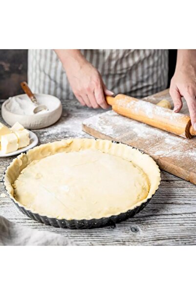 Klausberg Forma de tarta, metal, acoperita antiaderent, neagra, diametru 28 cm,