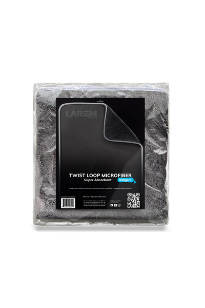 OEM Prosop Uscare Auto, 70X100cm, Super Absorbant, TWIST LOOP, microfibră, Larem