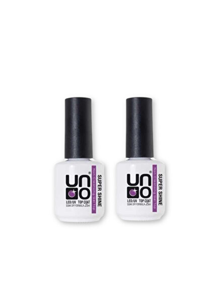Anıl Gel Polish Uno Top cot 15’ml Super Shıne 2’li set