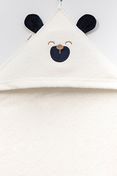 Bebitof Cotton Baby Bathrobe Set with Cute Dog Figure 0-2 Years Old Boxed