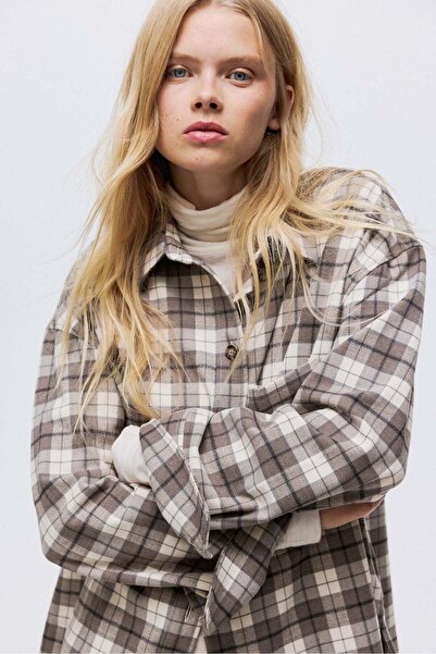 H&M Oversized flannel shirt