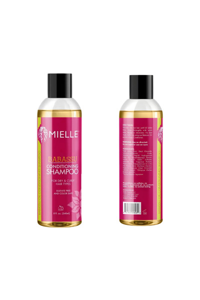 MIELLE شامبو باباسو العضوي المرطب الخالي من الكبريتات 8 أونصة