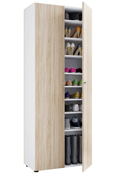 Tdesigno İlza Ayakkabılık - Çok Amaçlı Dolap - Kiler Dolabı - 80 cm