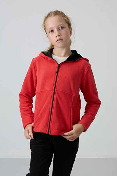 TOMMY LIFE Standard Fit Hooded Pack Indigo-Fiesta Girls' Sweatshirt - 75152