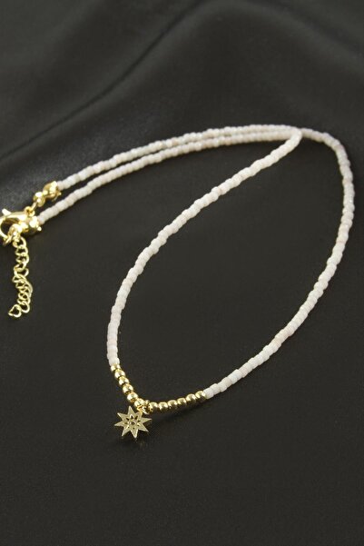 Ronanna قلادة ميوكى من الخرز بأشكال متنوعة قطعة واحدة