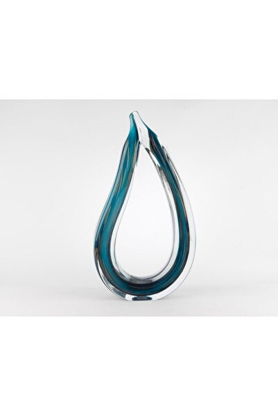 Mikasa Moor Lunera Lacivert Cam Dekor Obje 25x45cm