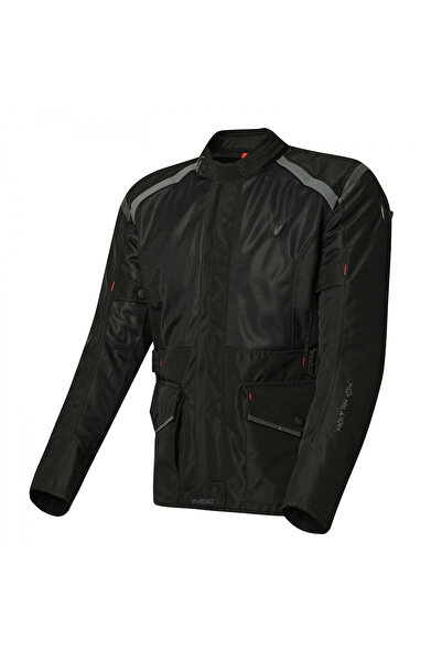 Vexo معطف كايين مبطن باللون الأسود [مقاس كبير]