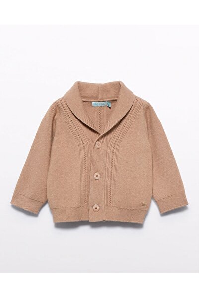 Abel & Lula Abel&Lula Male Child Tuxedo Collar Knitwear Cardigan 15804