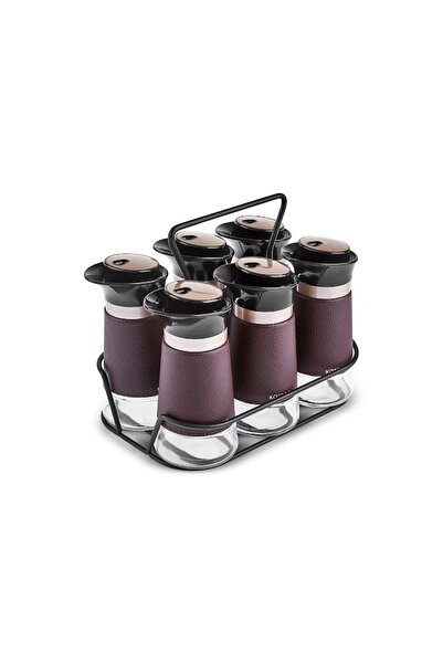 Karaca New Latin 7 Piece Spice Set with Stand 100 ml