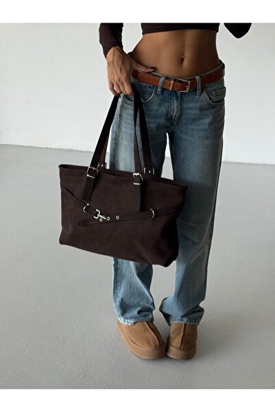 ALTUDA Women's Belt Detailed Shoulder Bag Madrid