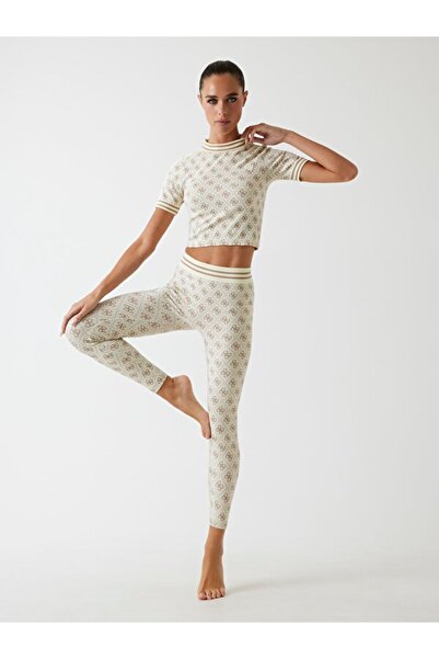 Guess Rhombus Kadın Aktif Tayt