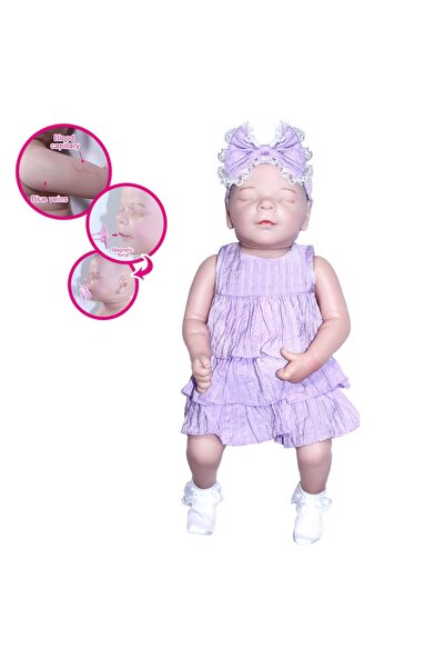 VARDEM OYUNCAK Kutulu 43 Cm Aksesuarlı Gerçekçi Bebek