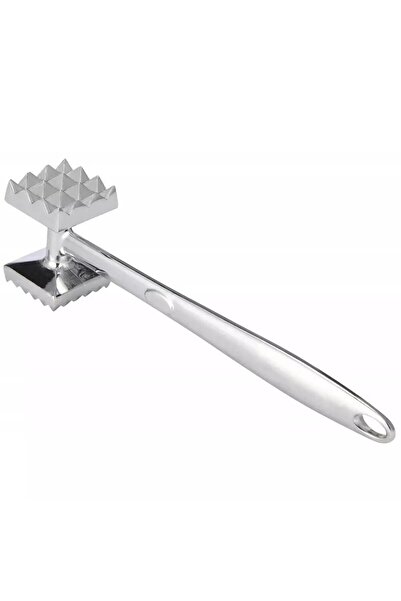 Kinghoff Meat mallet, double-sided, stainless steel, for tenderizing,