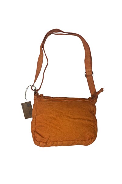 Old Cotton Vintage Small Casual Unisex Daily Crossbody Messenger Bag S Size 26X20Cm