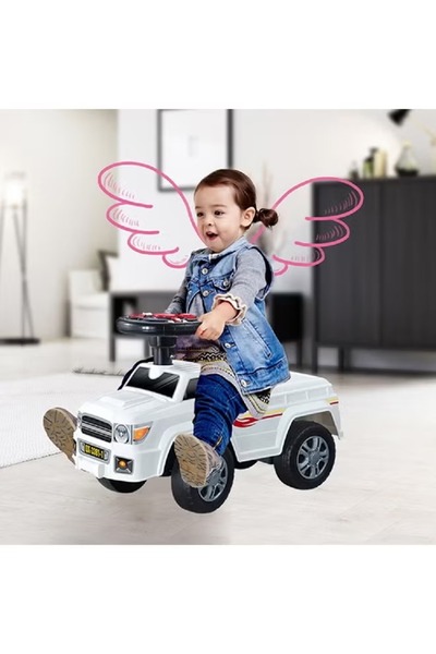 Generic Steering Wheel Ride-On Lightweight Durable Reliable Car For Kids