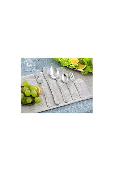 Kinghoff Dessert forks set, 6 pieces, polished stainless steel,