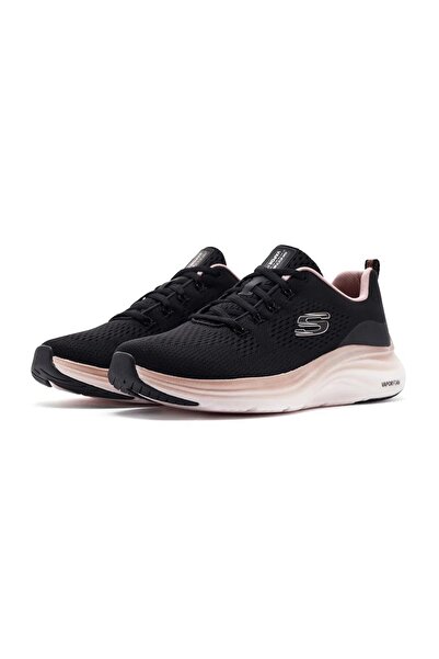 SKECHERS Vapor Foam - Midnight Glimmer Women's Memory Foam Sneaker Black Memory Foam Sole Women's Casual
