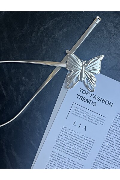 LİA KEMER Freedom Butterfly Patterned Spring Belt for Jackets, Dresses, Pants, Evening Dresses, Body Belt, Beach Belt