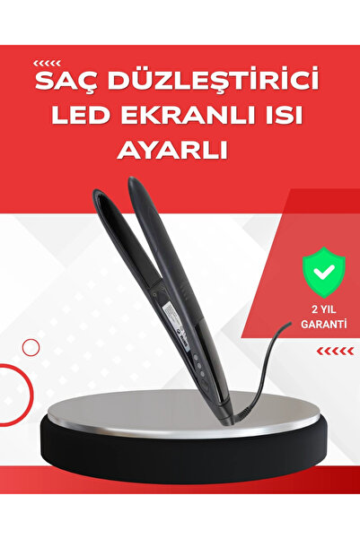 shopwave مكواة فرد الشعر الاحترافية 2025 مع لوحة سيراميك من التيتانيوم قابلة ...