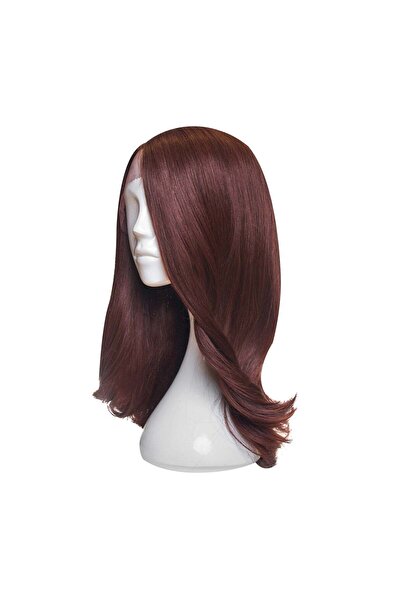 BELHER Red Satin Caro Wig