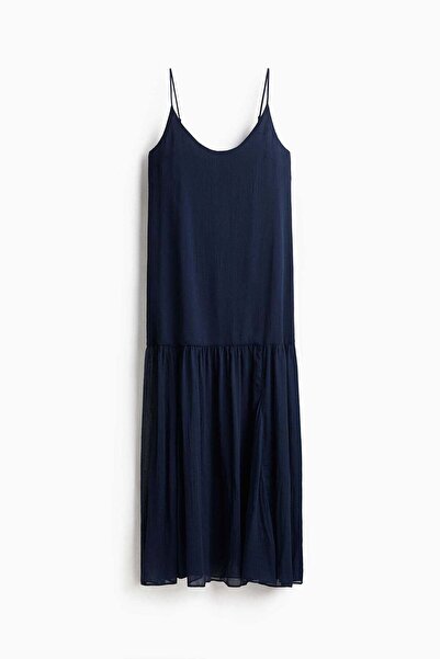 H&M فستان شيفون طويل