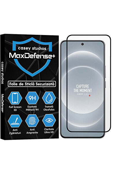 Casey Studios Folie Sticla Xiaomi 14 Ultra, Full Cover 3D, Ultra HD, Anti Zga...