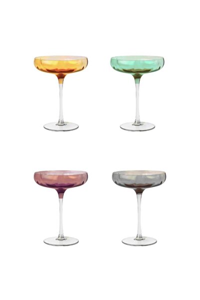 Mikasa Moor Sugar 4-Piece Assortment Ice Cream Bowl