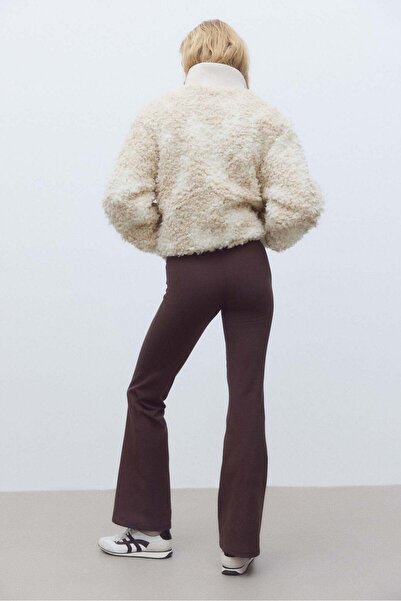 H&M Flared sports fleece leggings with SoftMove™