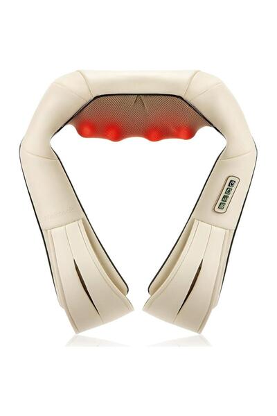 Nekteck Aparat de masaj umeri, A01-NK03, pentru spate, umeri, gat, masaj Shia...