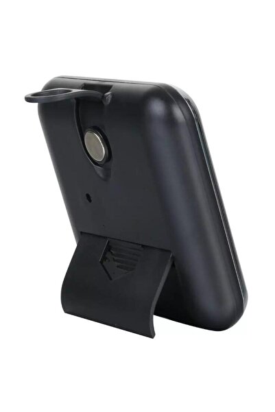 Kinghoff Kitchen timer, black, electric, magnetic holder,