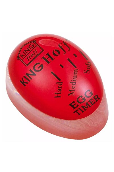 Kinghoff Egg timer, heat indicator, red,