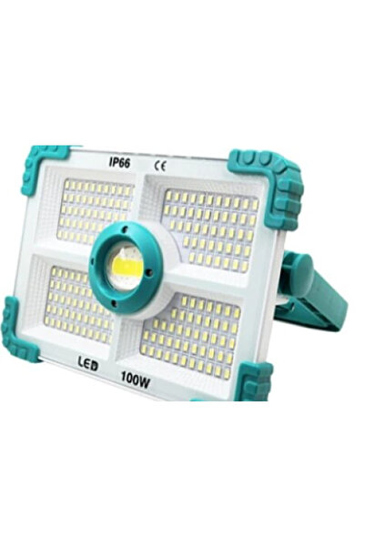 BASE Solar projector 100W power with 188 LEDs, 180 degree lighting angle, 4 lighting modes