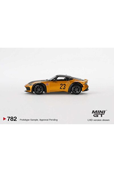 mini gt 782 Nissan Z lb Nation Works lb Gold 1/64 Model Car