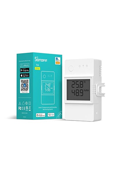 Sonoff THR320D Wi-Fi Smart Relay, 20A, Temperature Humidity, LCD Monitor