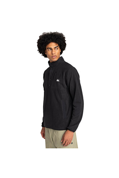 Quiksilver No Destination 2 Half Snap Men's Black Fleece