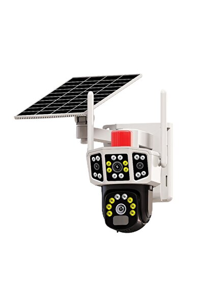 OEM WI-FI surveillance camera, with solar panel, Full HD, PIR detection and two-way audio